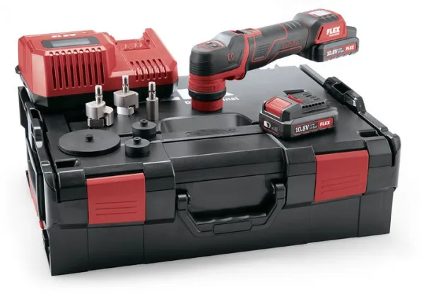 Flex Batteridriven polermaskin PXE 80 10.8-EC/2.5 Set