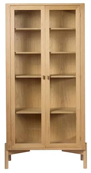 FDB Möbler A90 Boderne vitrinskåp 178x89,5 cm
