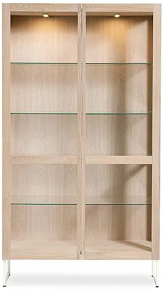 Skovby SM452 vitrinskåp - oljad ek